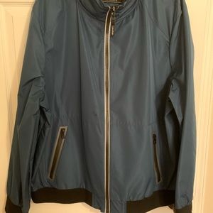 Calvin Klein men’s laminated rip stop jacket
